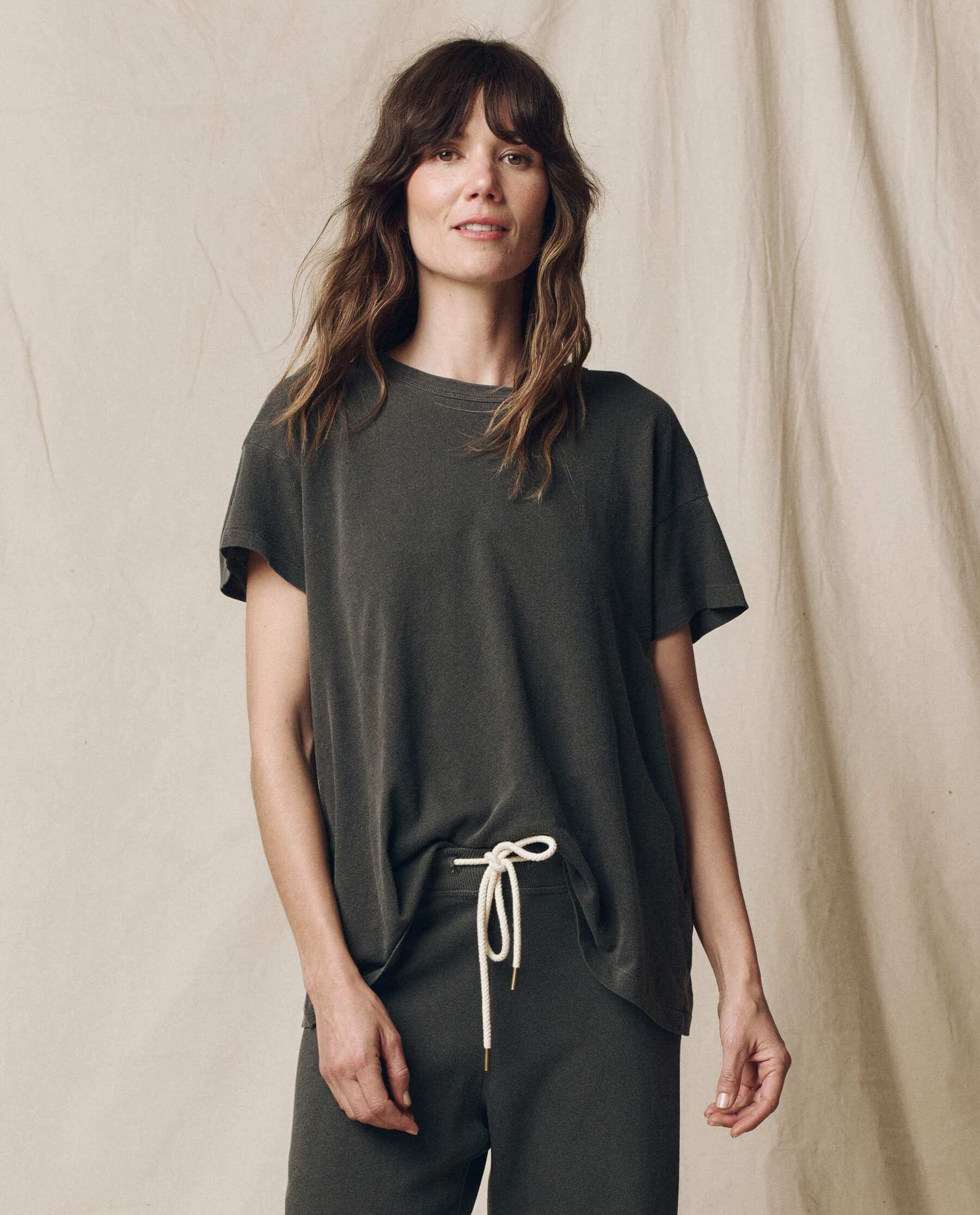 The Boxy Crew. Washed Black.