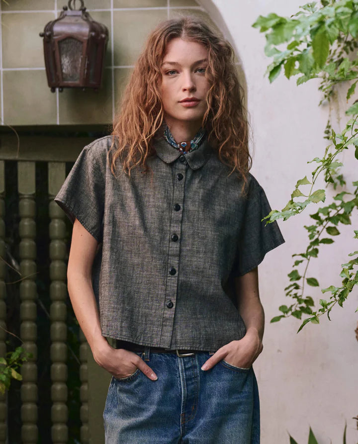 The Valor Top. - Smoke Wash