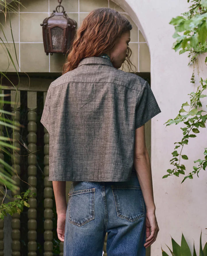 The Valor Top. - Smoke Wash