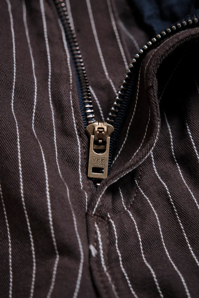 DUSTER PANT BROWN STRIPE