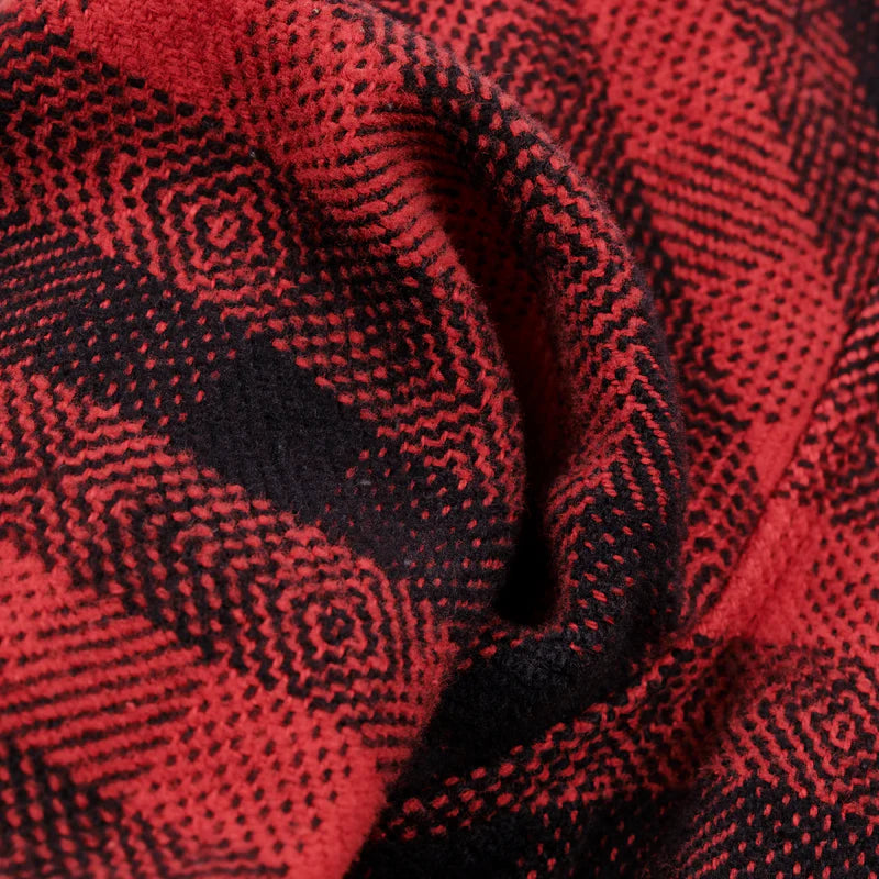 Scout Furnace Red Plaid