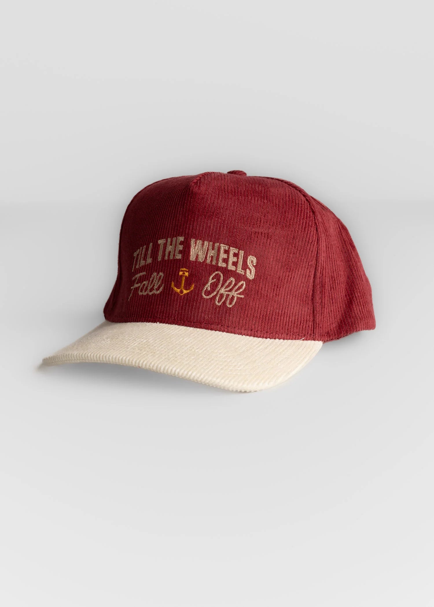 Till The Wheels Hat-Oxblood