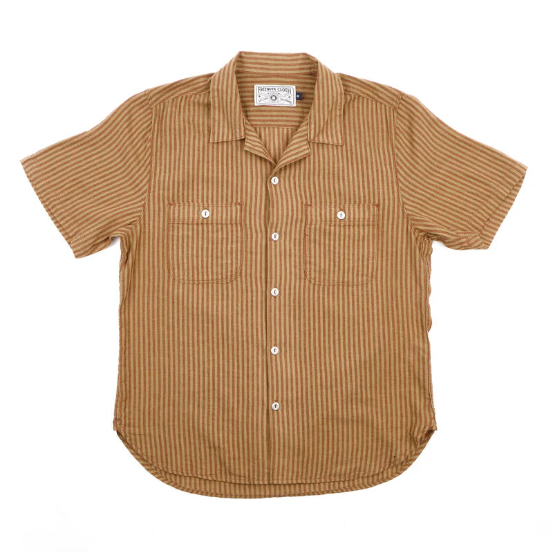 Dayton Terracotta Stripe