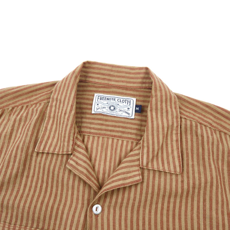 Dayton Terracotta Stripe