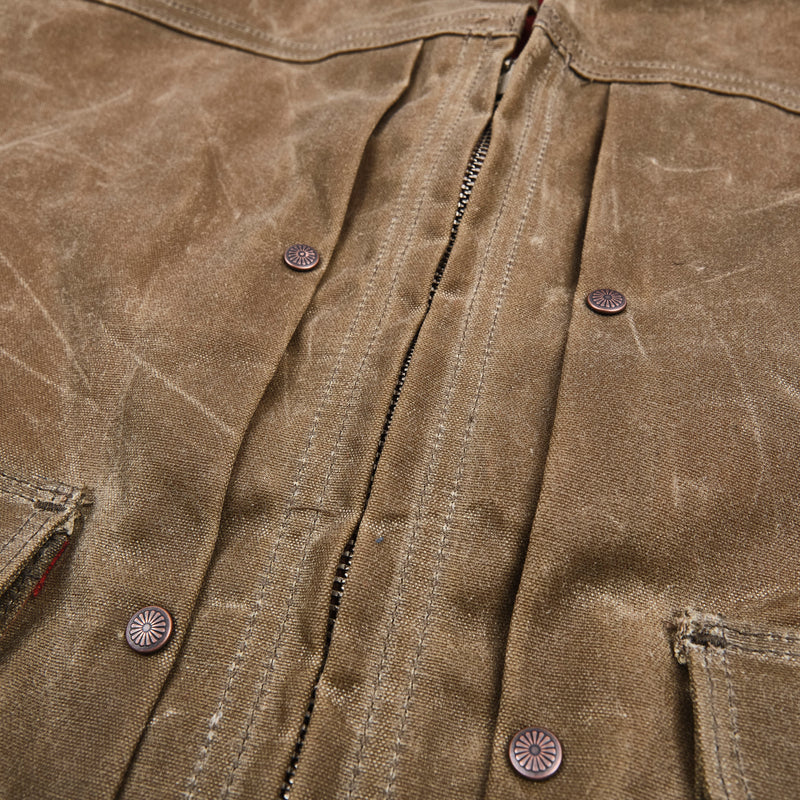 FARO JACKET 10 OUNCE TOBACCO WAXED CANVAS