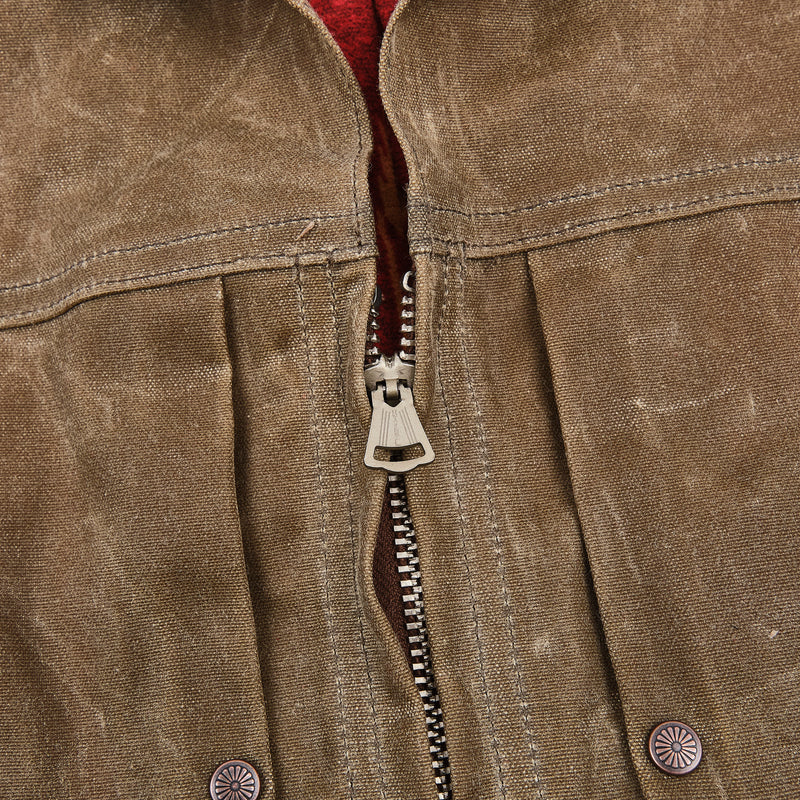 FARO JACKET 10 OUNCE TOBACCO WAXED CANVAS
