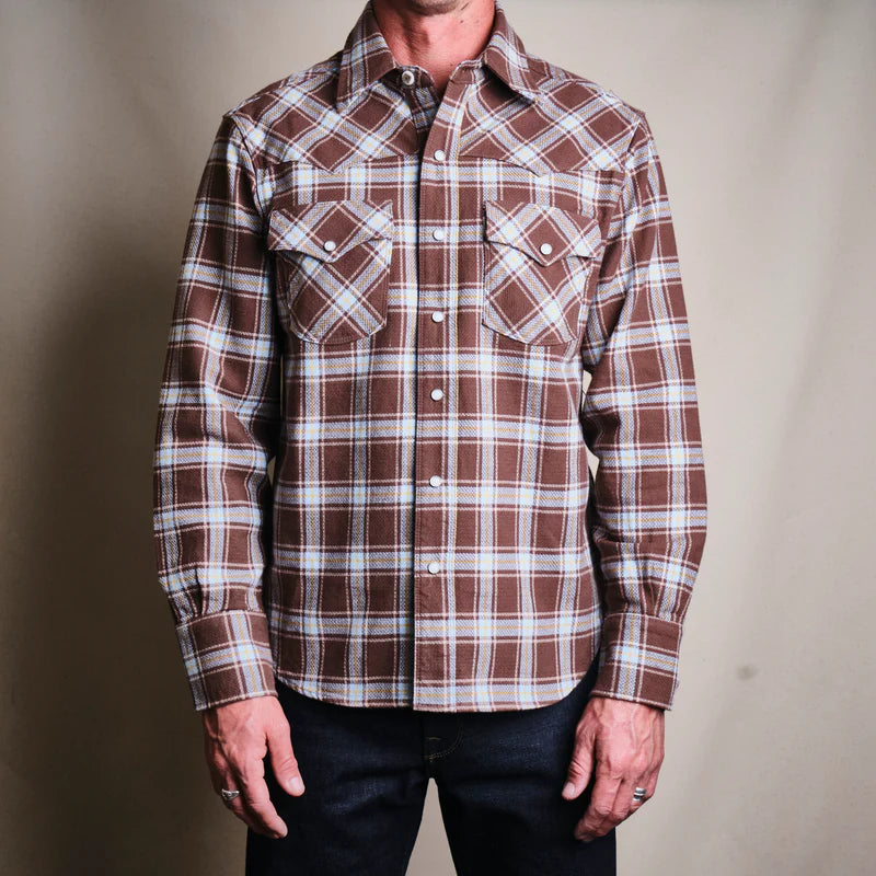 WESTERN SCOUT - BROWN PLAID