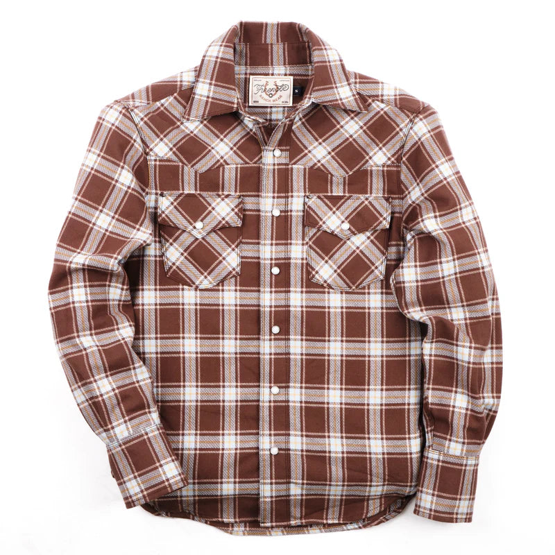 WESTERN SCOUT - BROWN PLAID