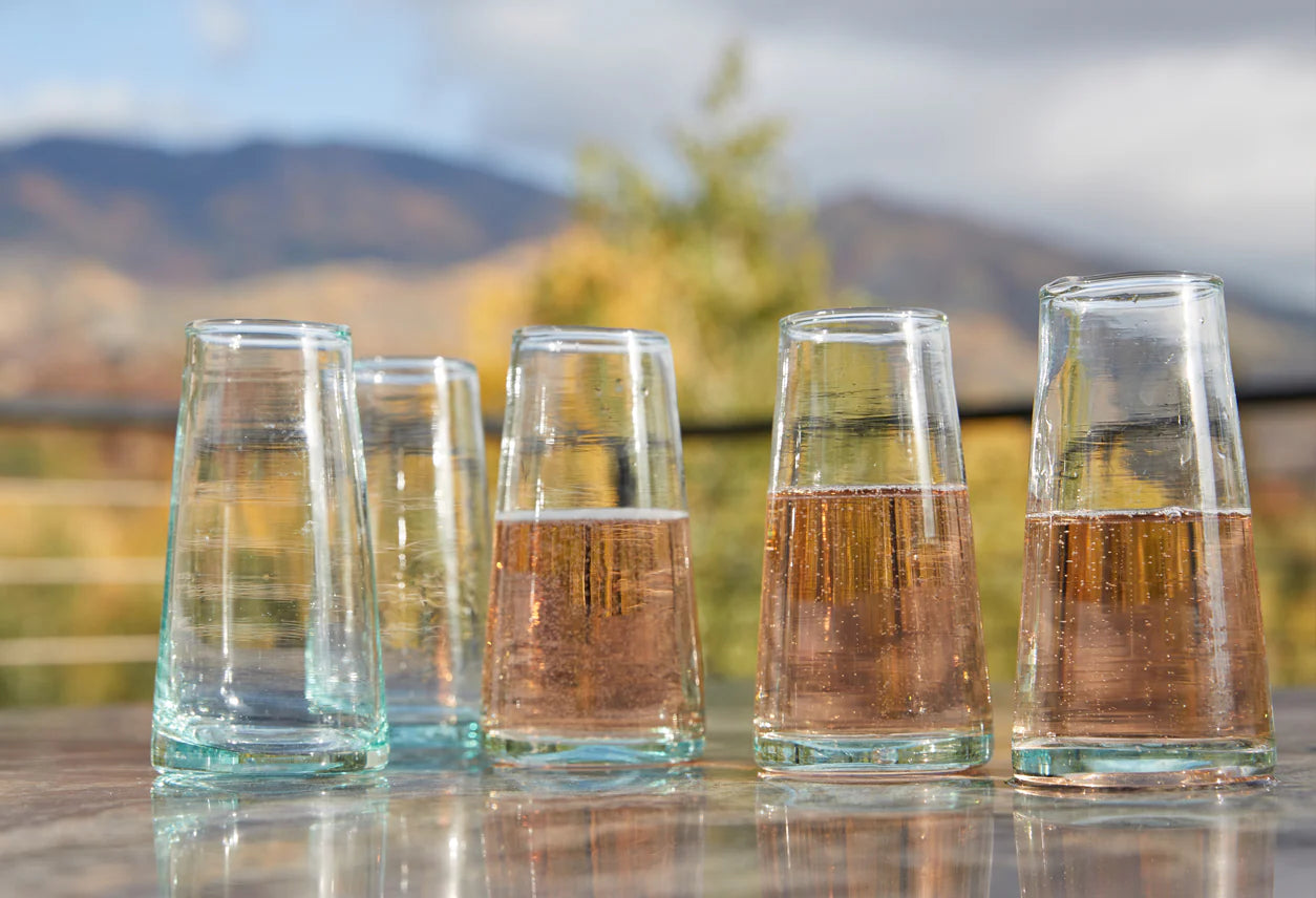 Moroccan Cone Champagne Glasses-Set of 6