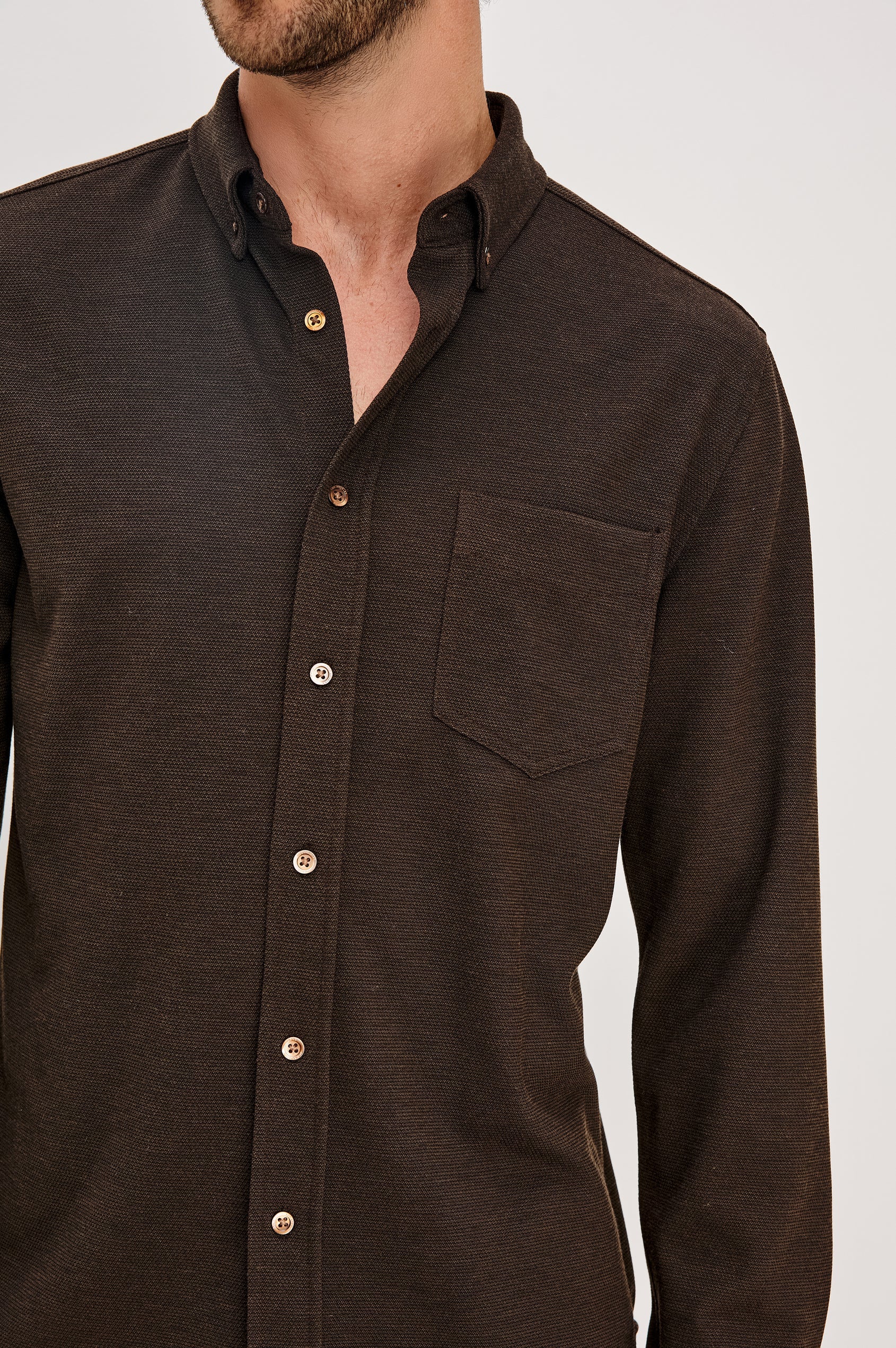 Vincent Shirt Espresso