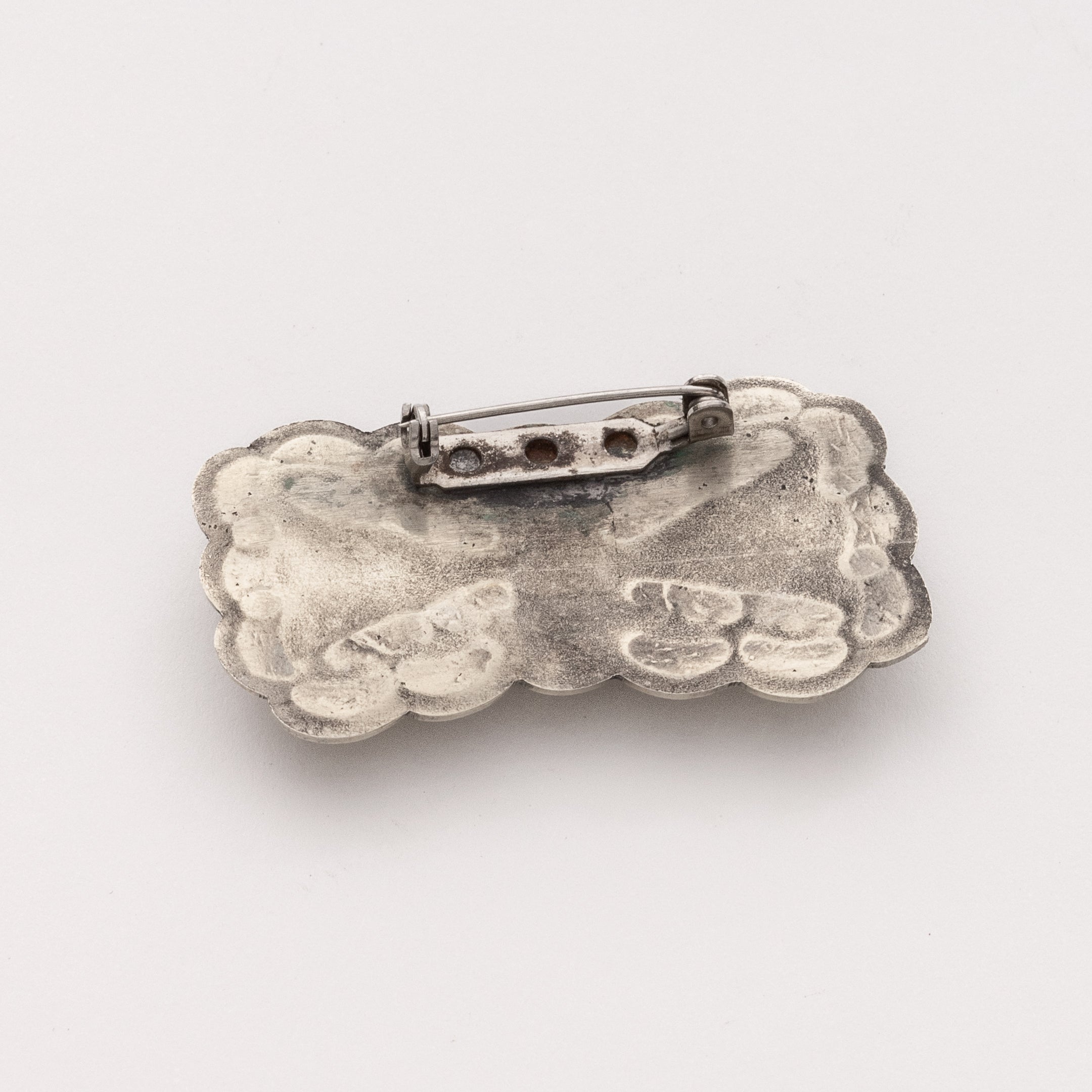 WJA-086-04 MARIPOSA PIN W/ TURQ.