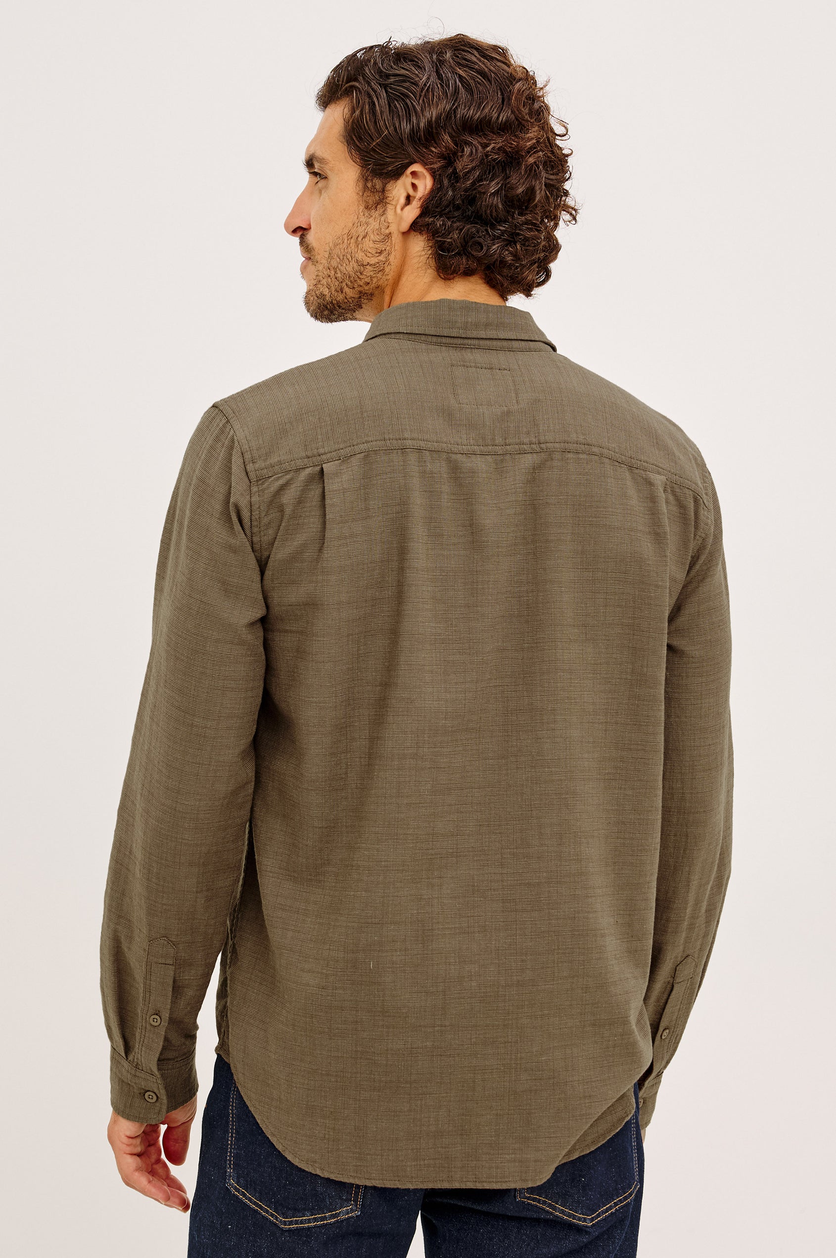Wyatt Shirt - Espresso Etch