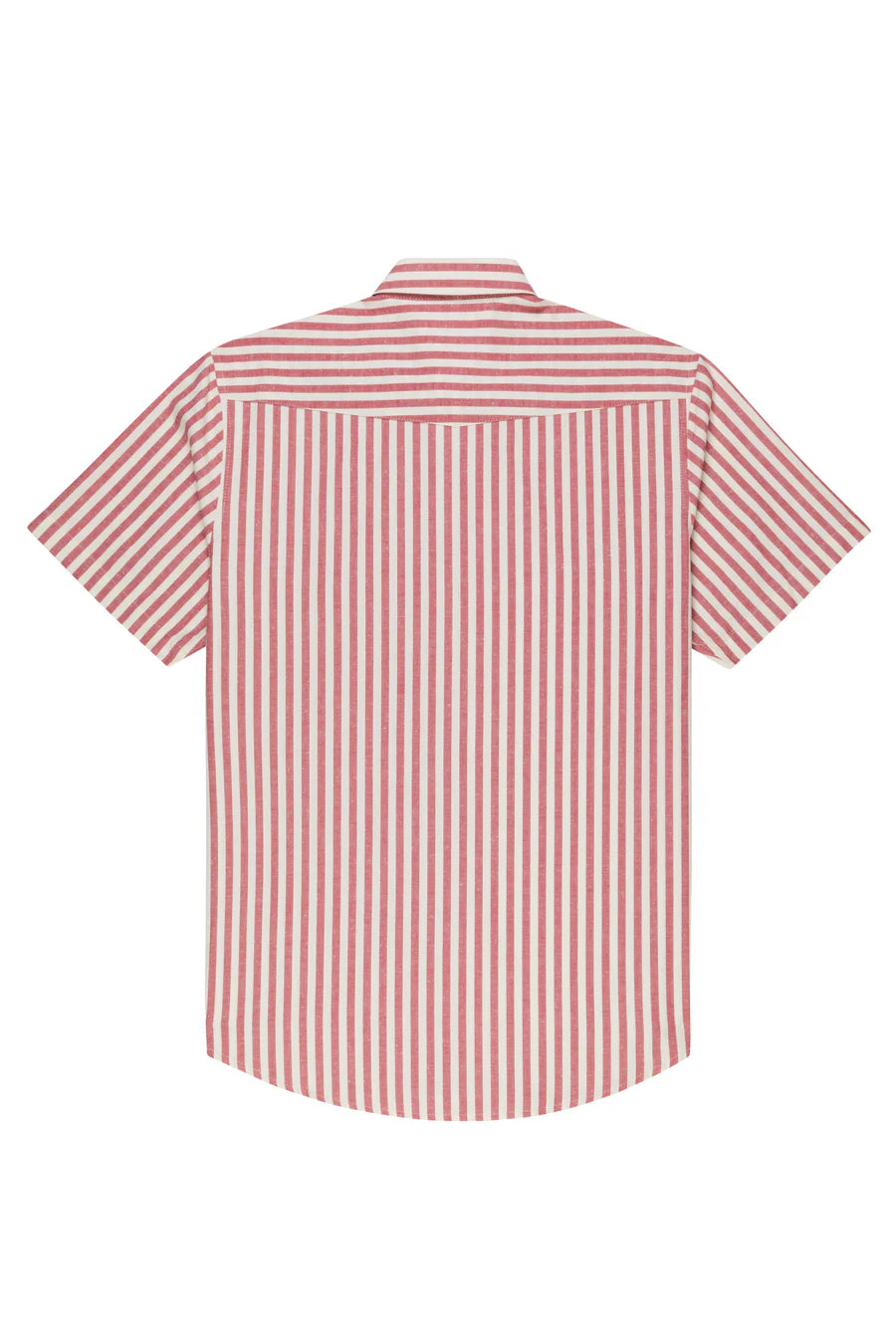 West Major Chambray Slub Red Stripe