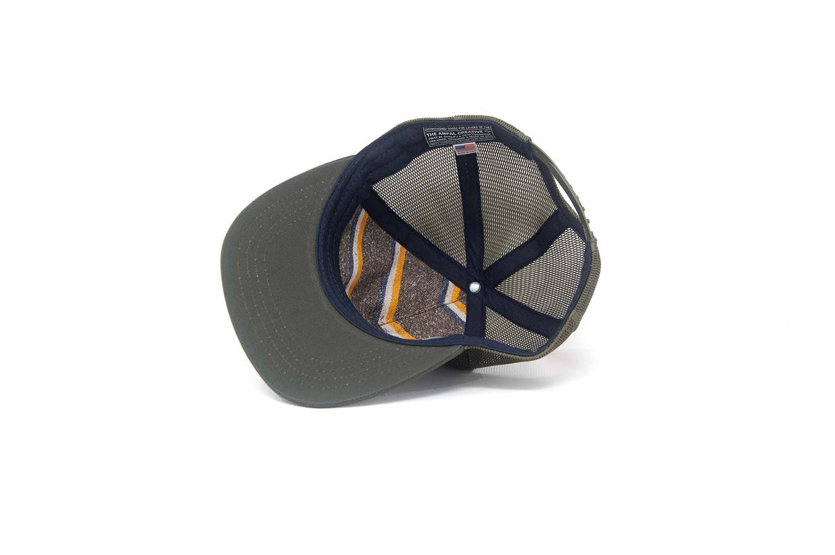 WILD HORSES TRUCKER Olive - Snapback