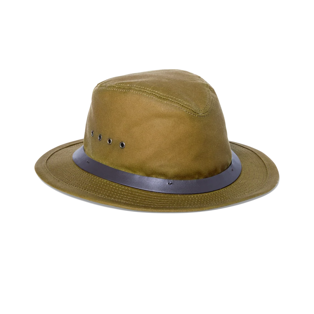 Tin Cloth Packer Hat-Dark Tan