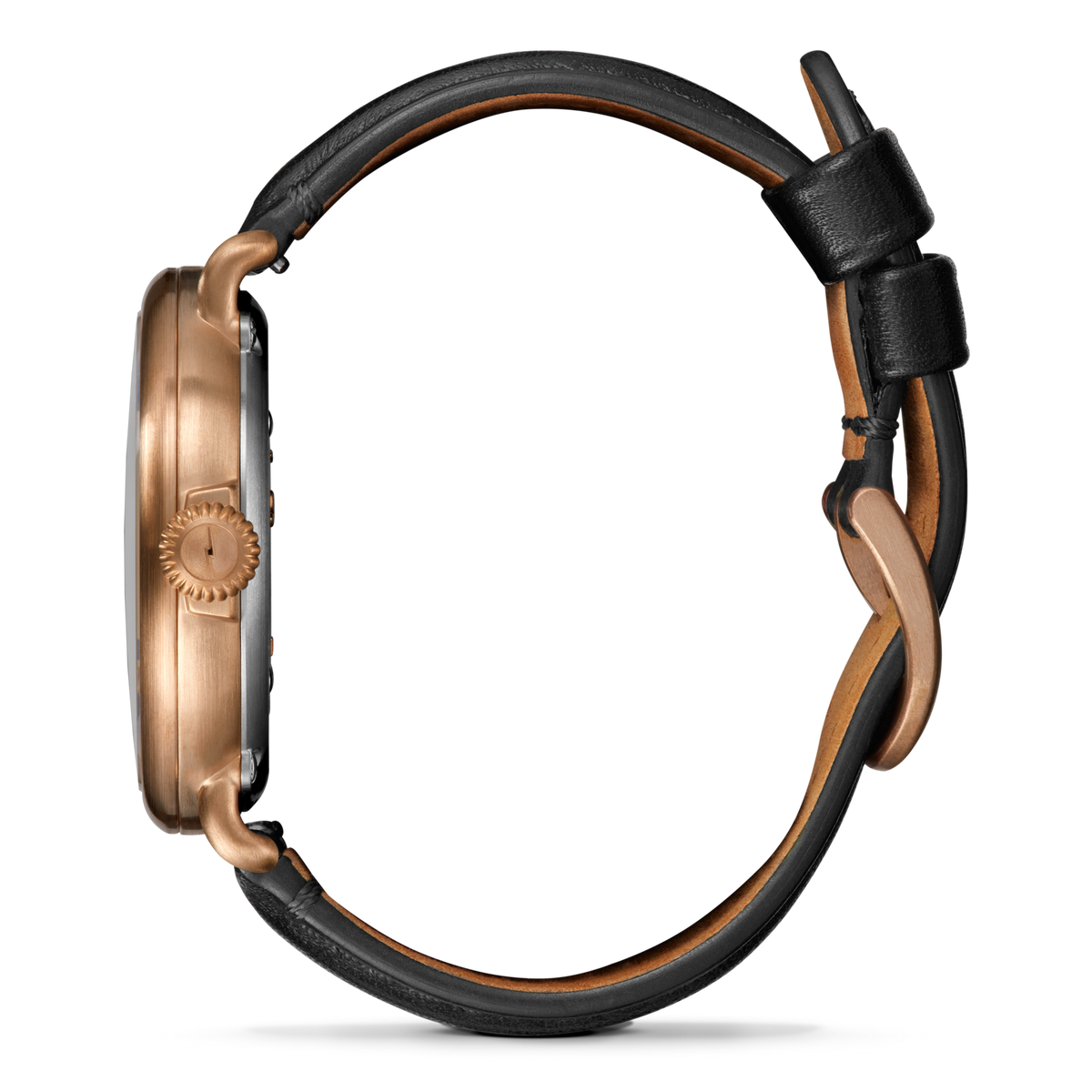 Shinola Bronze Runwell Black-43mm