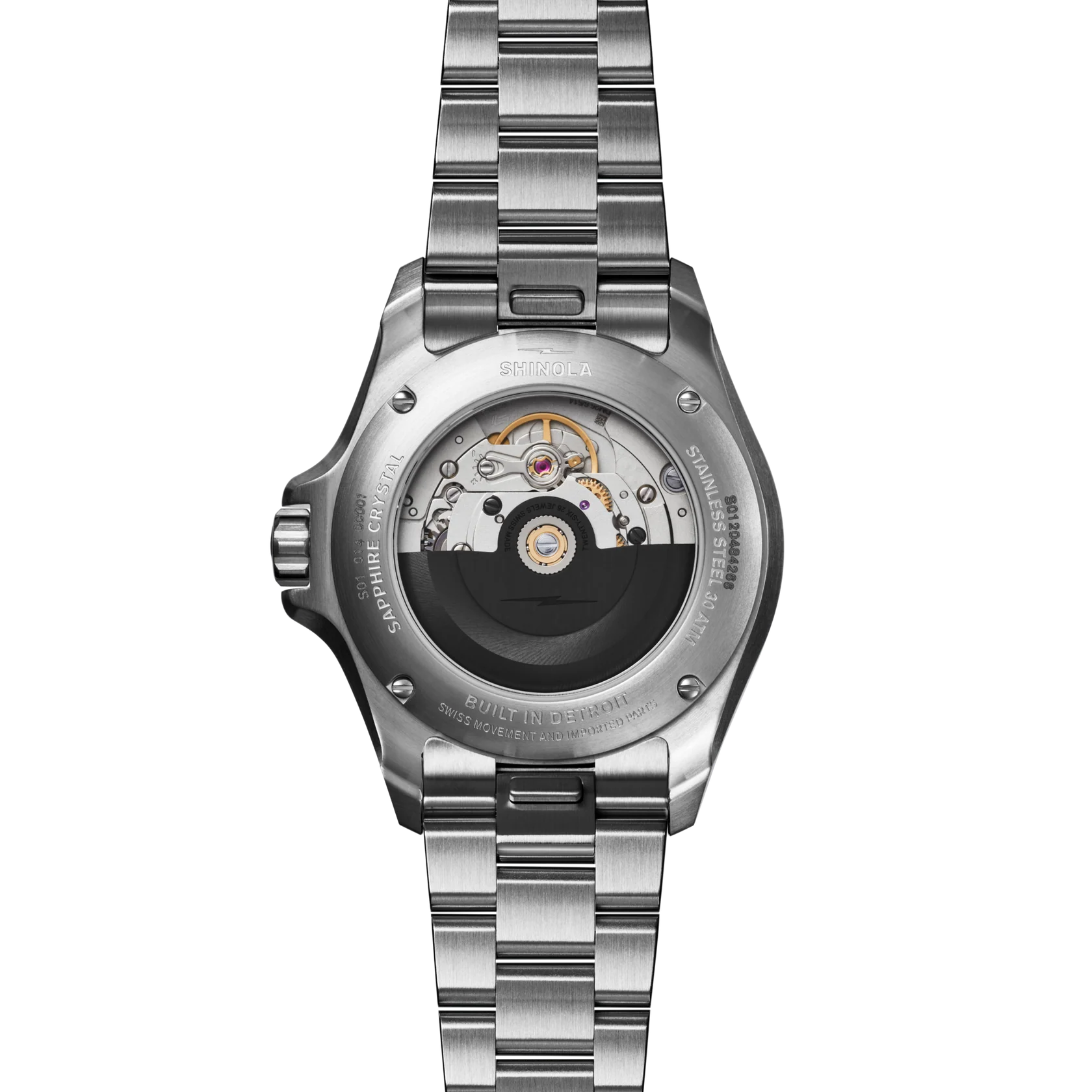 Shinola Monster Automatic Dive 39mm-Lake Ontario Green Mother of Pearl