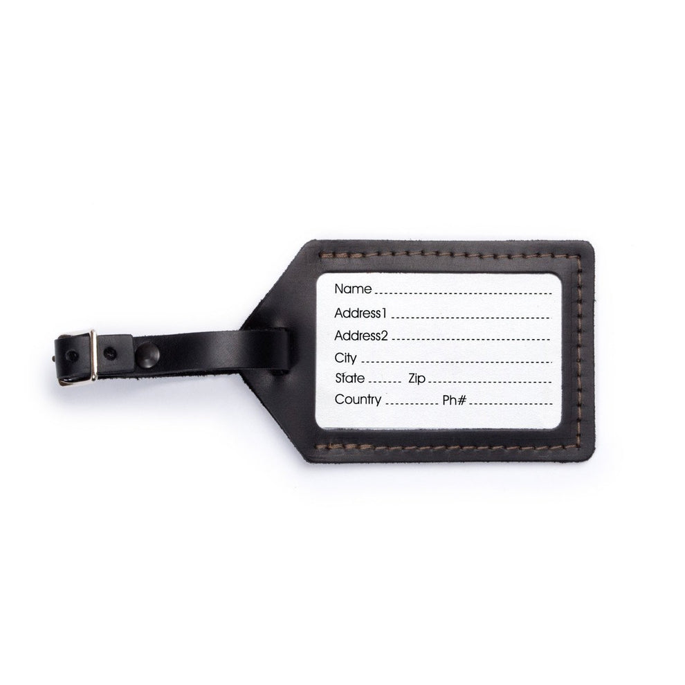 Leather Luggage Tag