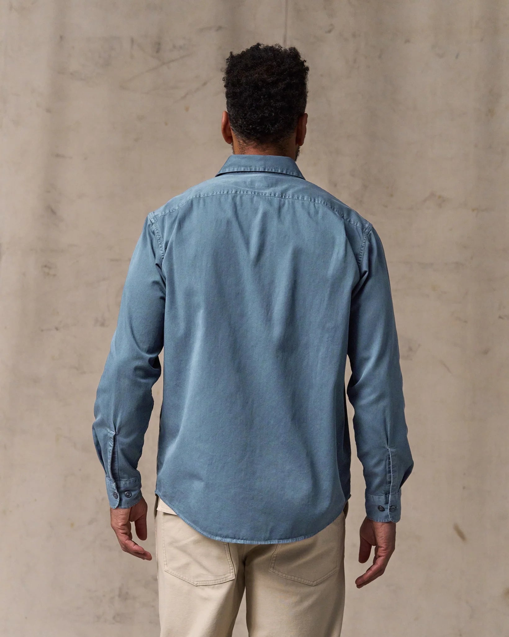 4.5-oz. Twill Shirt - Orion Blue
