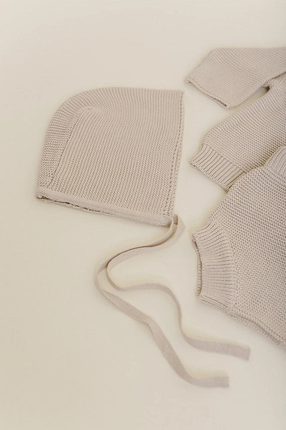Hazelnut Knit Bonnet