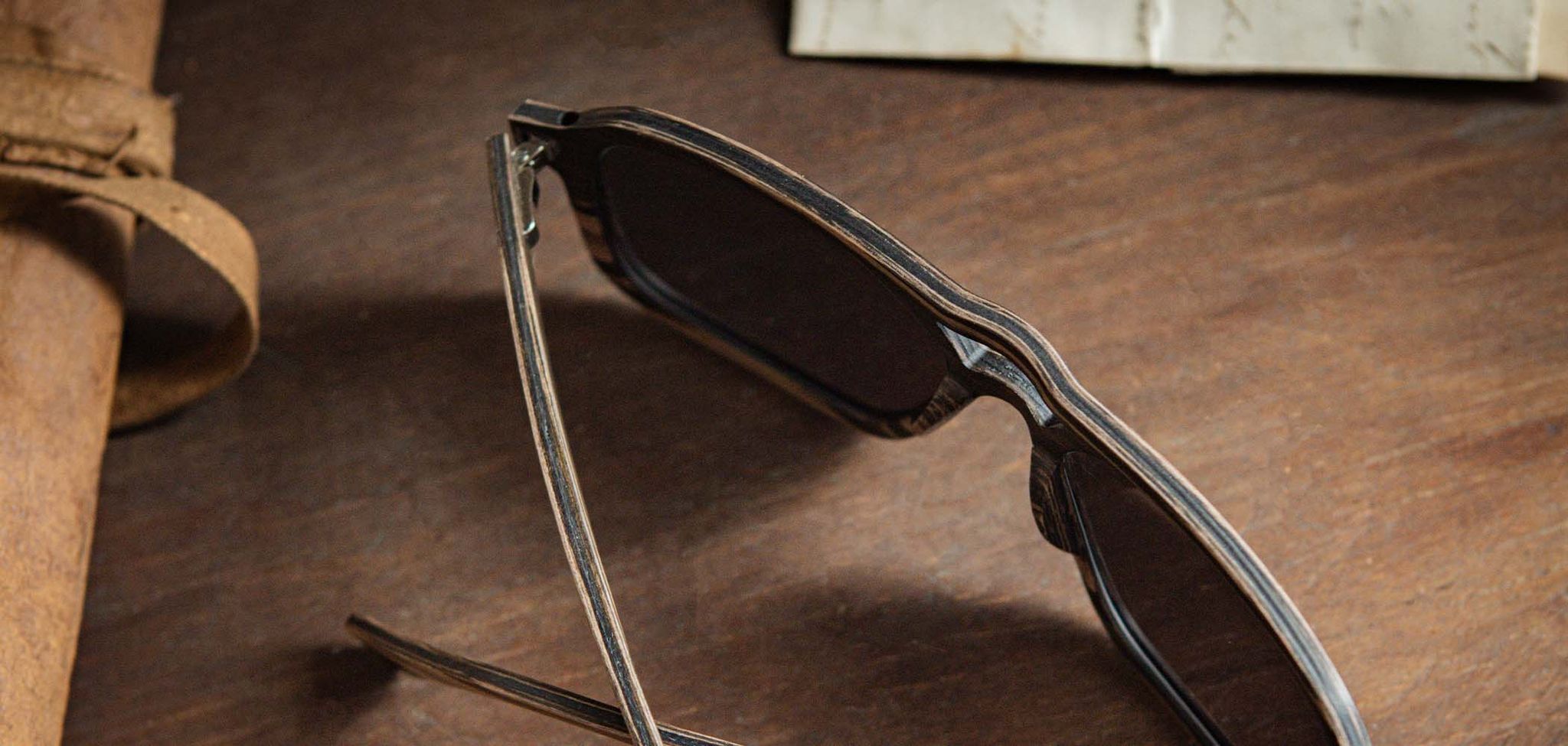 Auburn: Striped Ebony - Grey Polarized