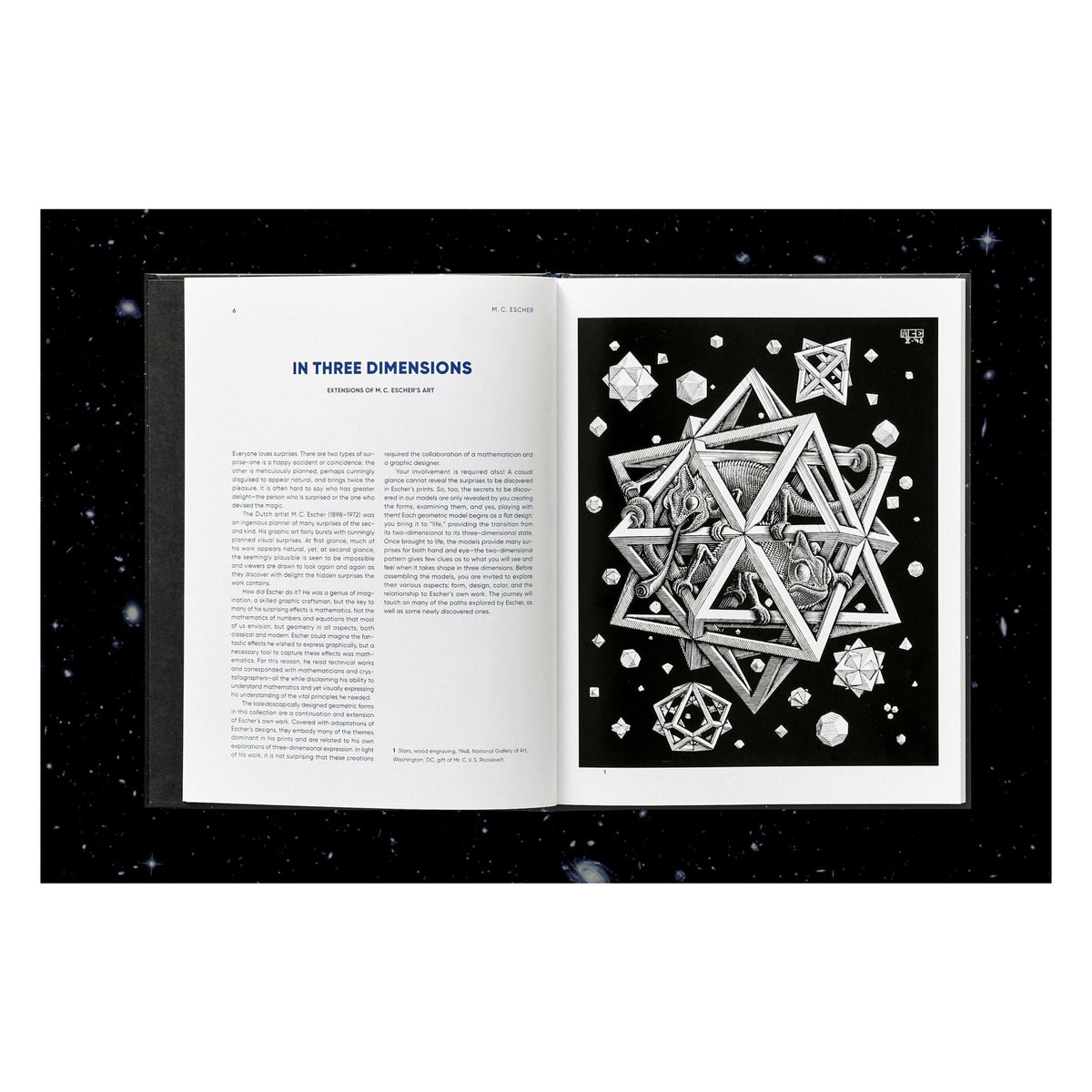 M.C. Escher. Kaleidocycles (English)