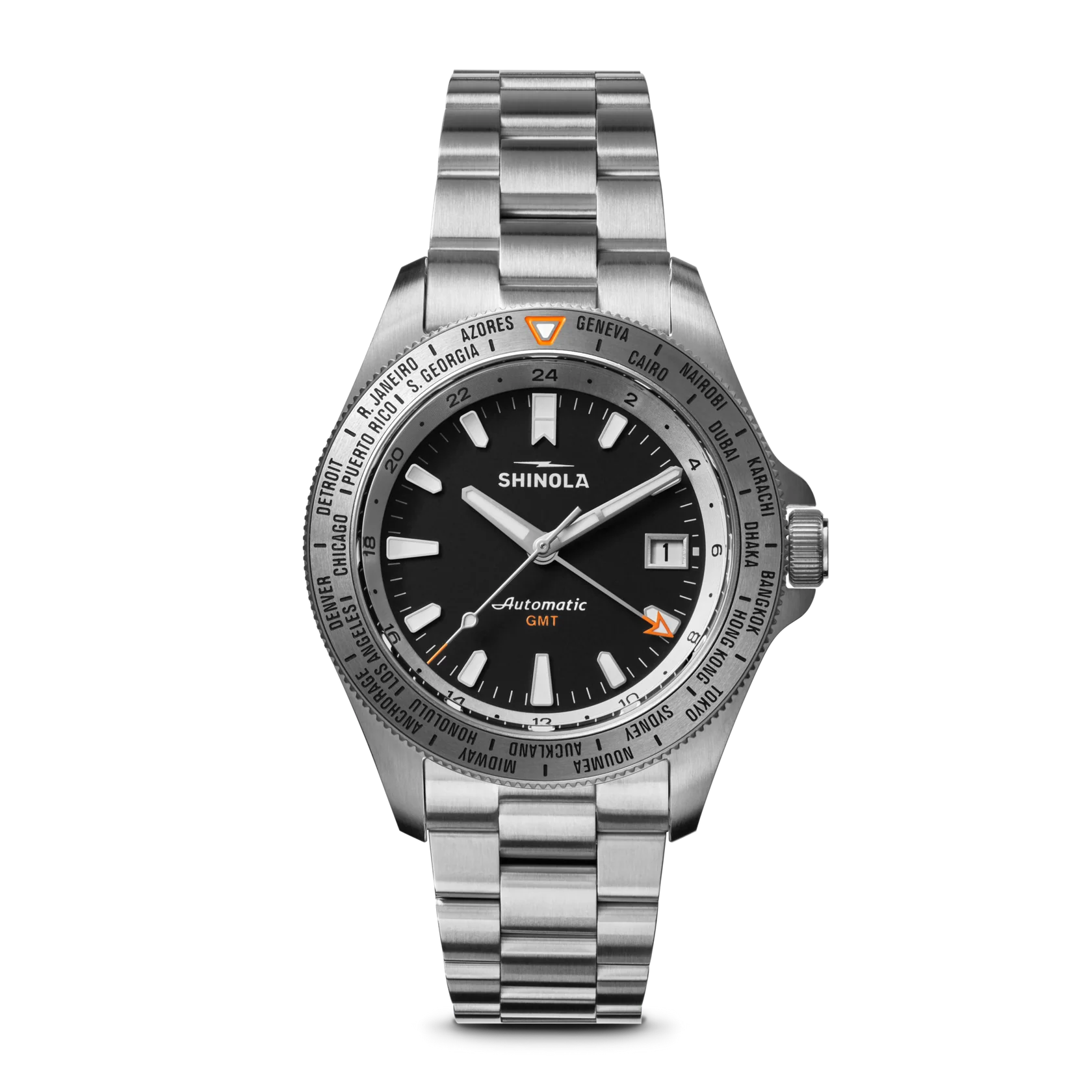 Shinola Monster Worldtimer GMT 40mm