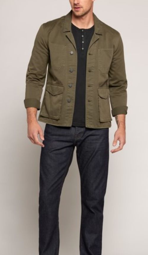 THE BLAZER - ARMY GREEN