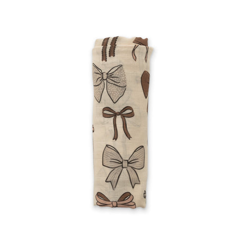 Bows Muslin Blanket