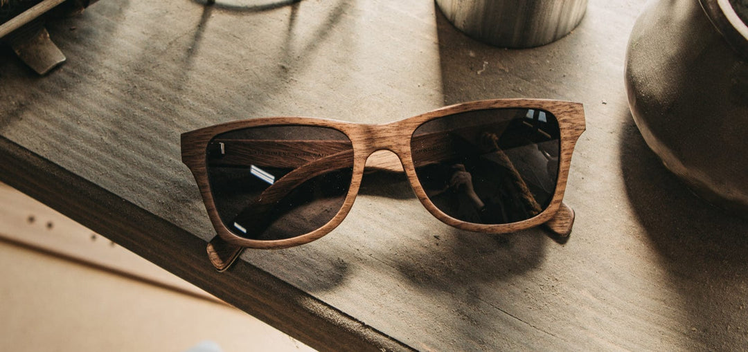 Canby: Distressed Dark Walnut - Grey Polarized