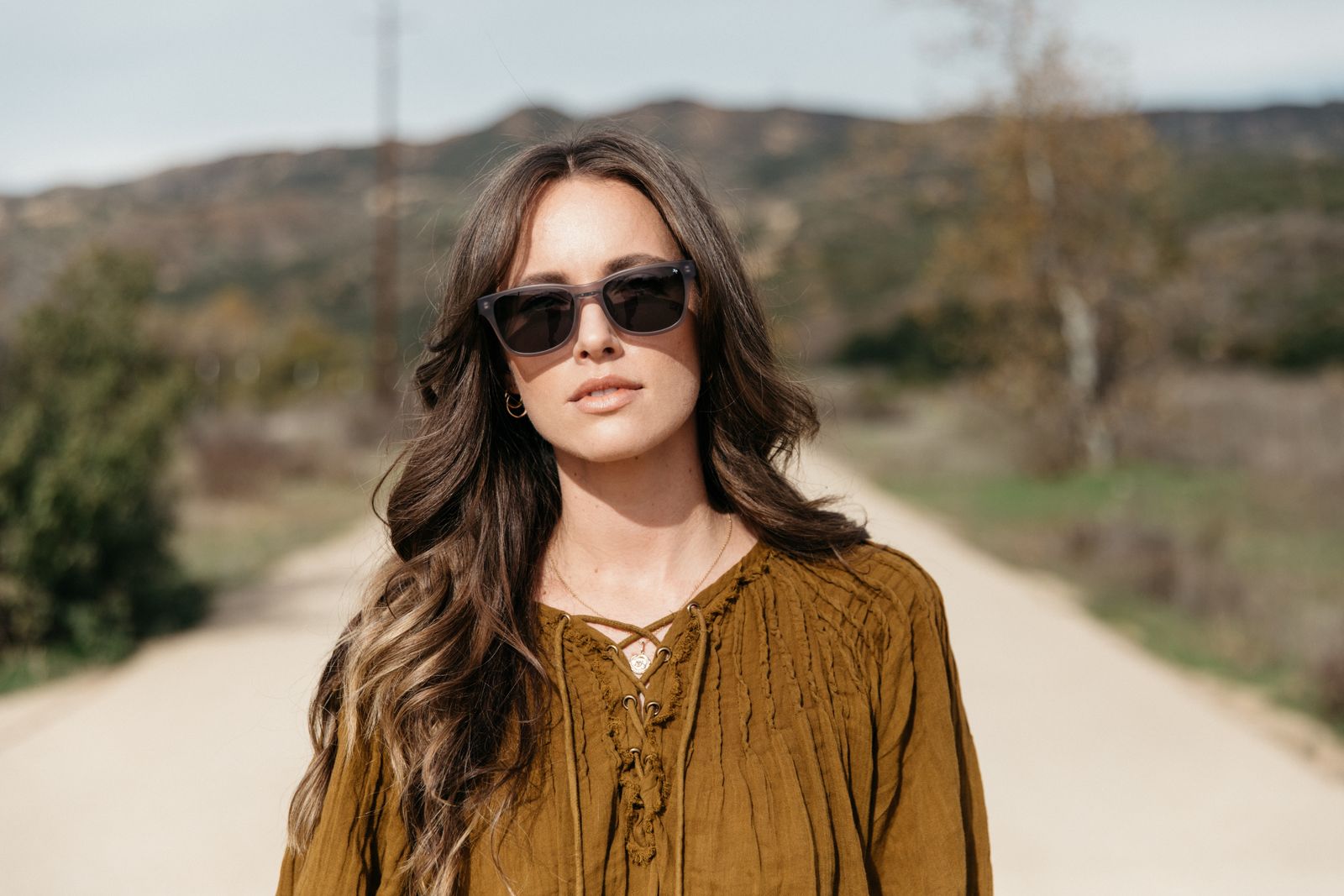 Canby ACTV: Matte Smoke // Elm Burl - Grey Polarized