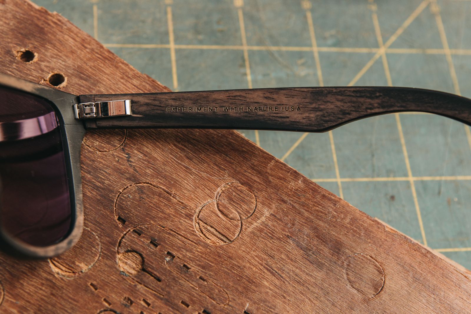 Canby: Distressed Dark Walnut - Grey Polarized