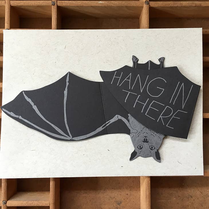 Bat Hang in There Gift Card