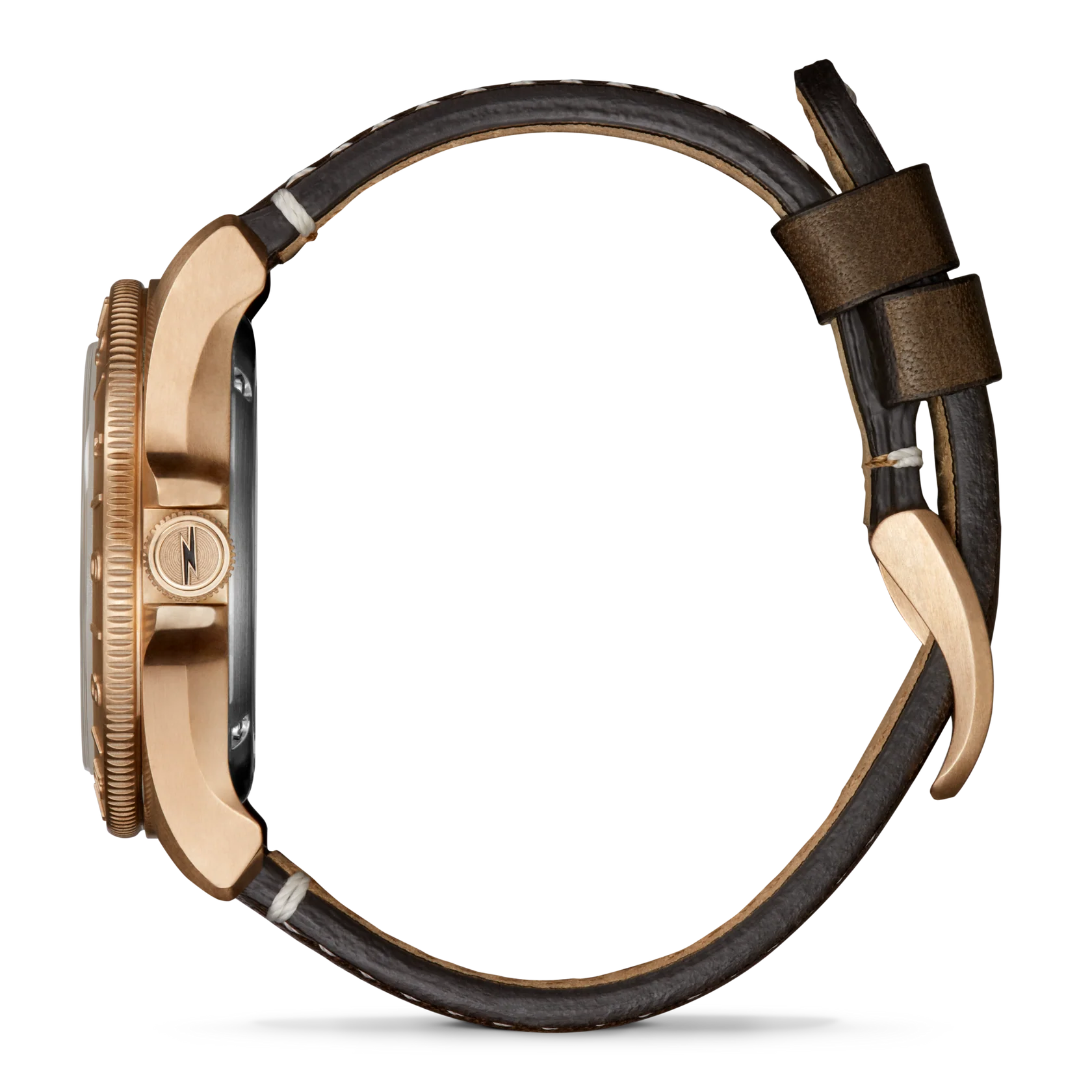 Shinola Bronze Monster GMT Automatic Watch 40mm