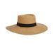 Scala Straw Boater- Diego - Toast