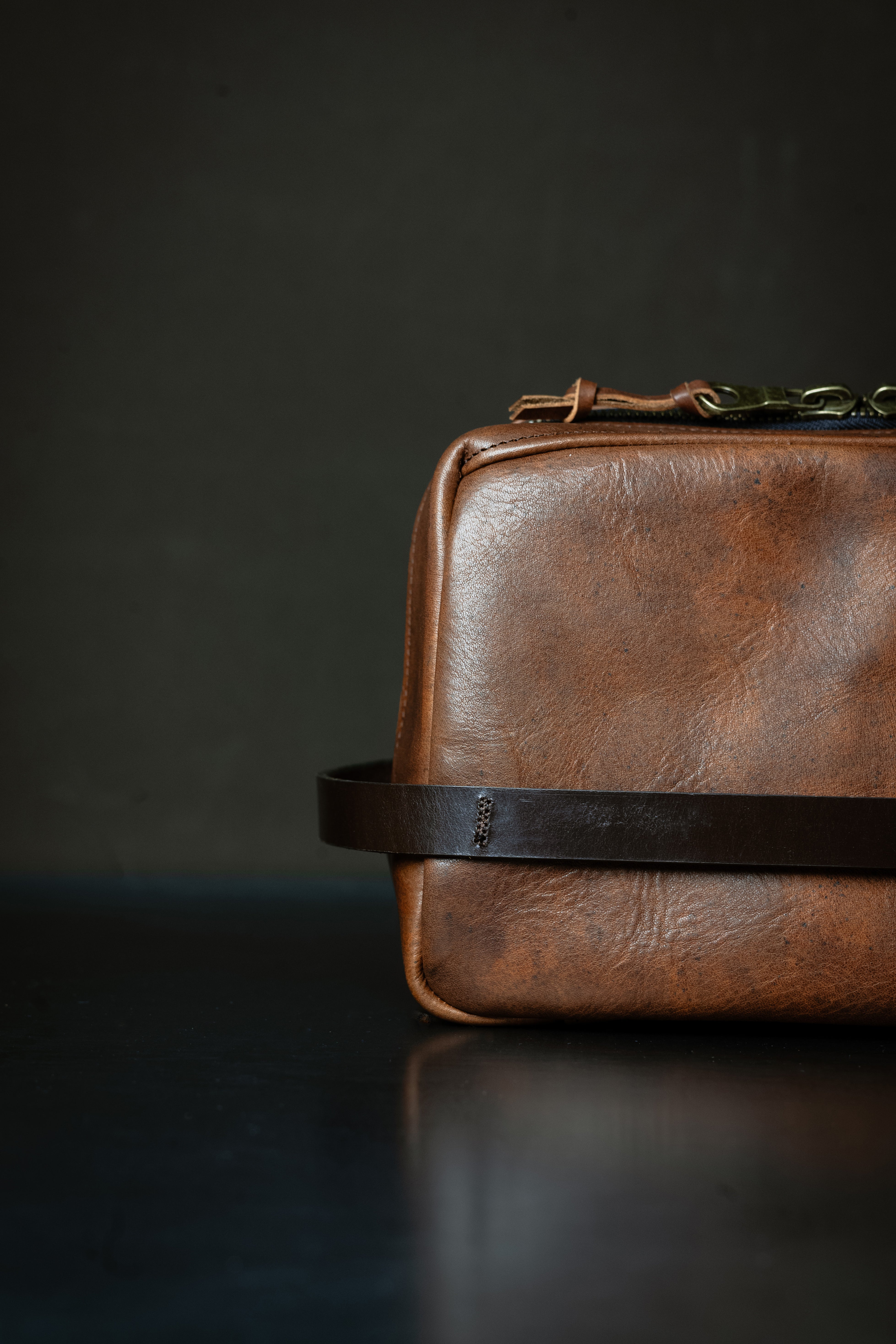 Dopp Kit - Cognac Nemesis