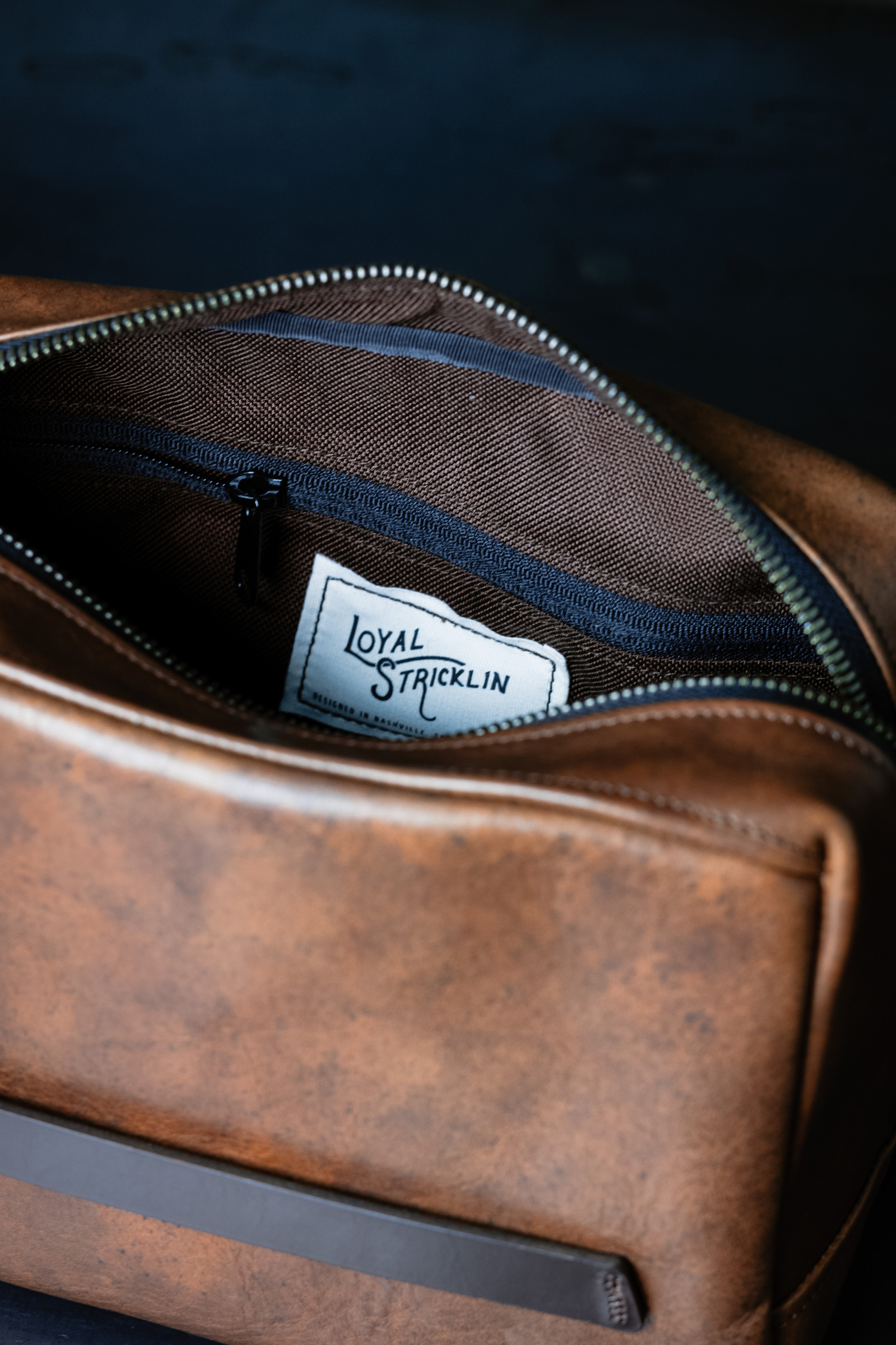 Dopp Kit - Cognac Nemesis