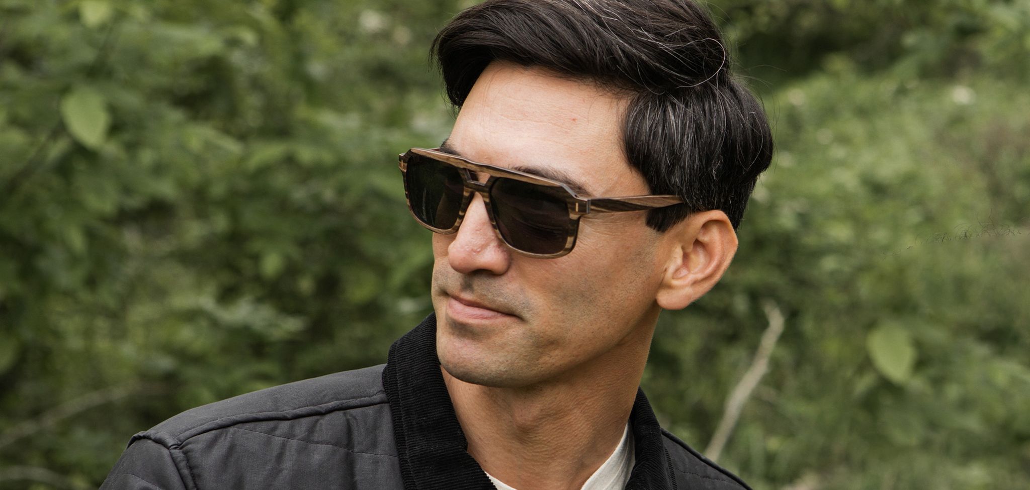 Auburn: Striped Ebony - Grey Polarized