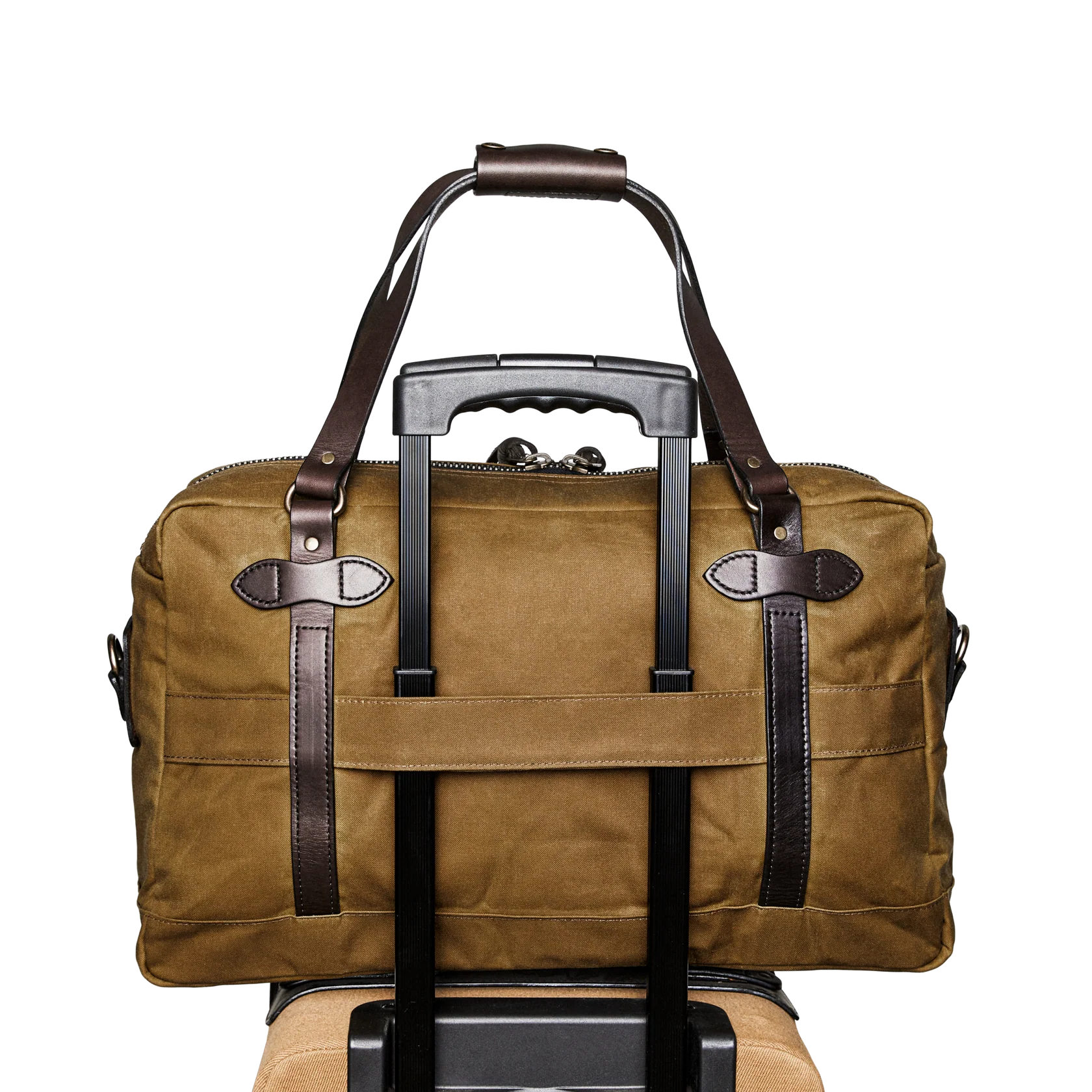 48 Hour Tin Cloth Duffle Bag - Dark Tan