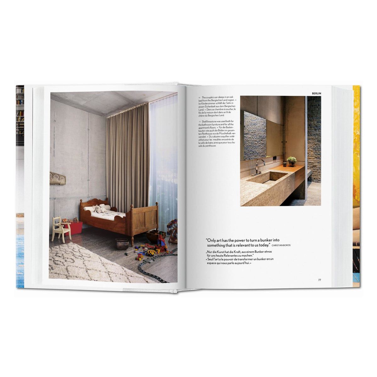 100 Interiors Around the World (German, French, English)