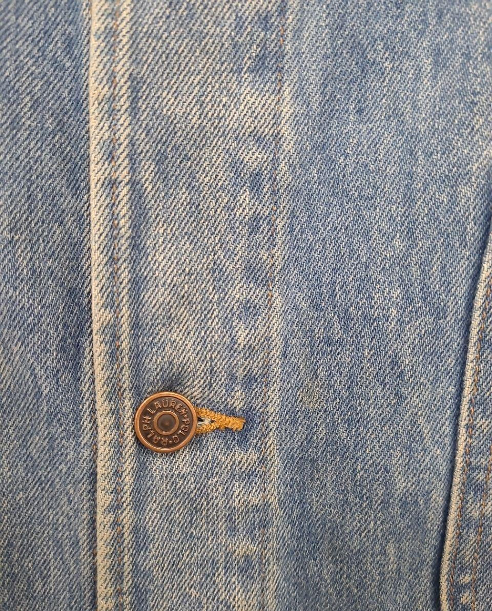 Vintage Polo Country Denim Chore Coat - XL