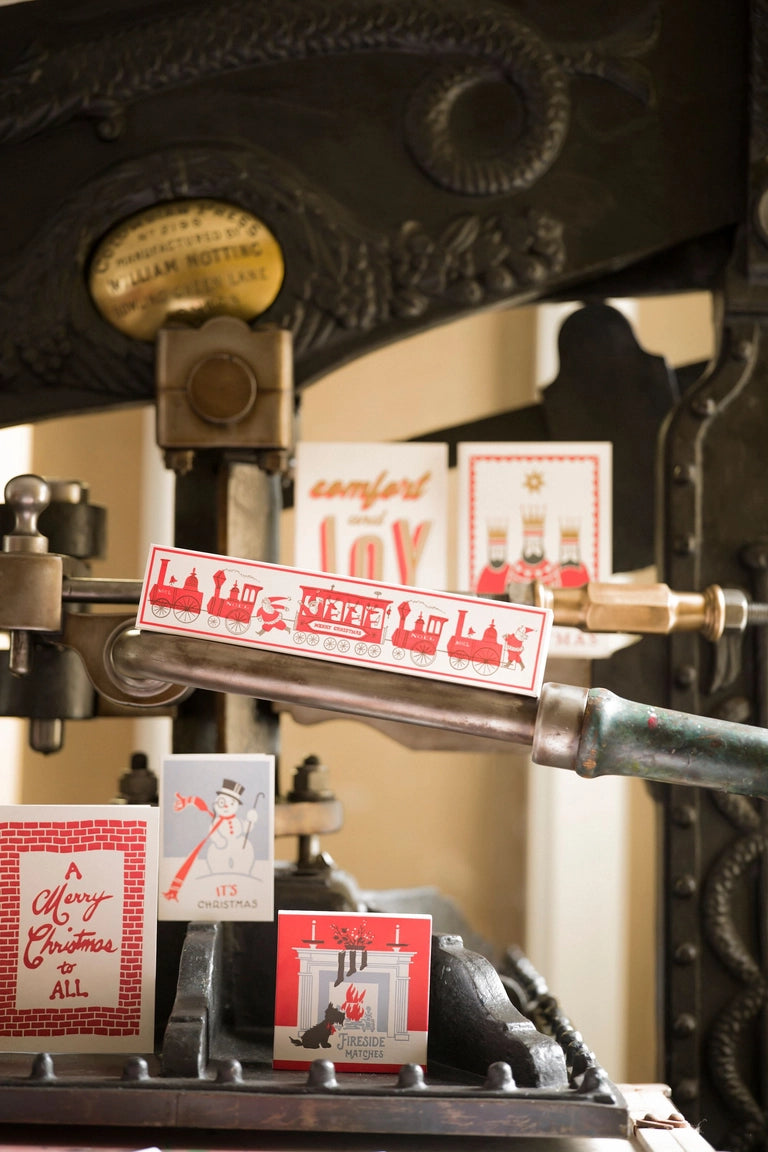 Santa Trains Wooden Matches