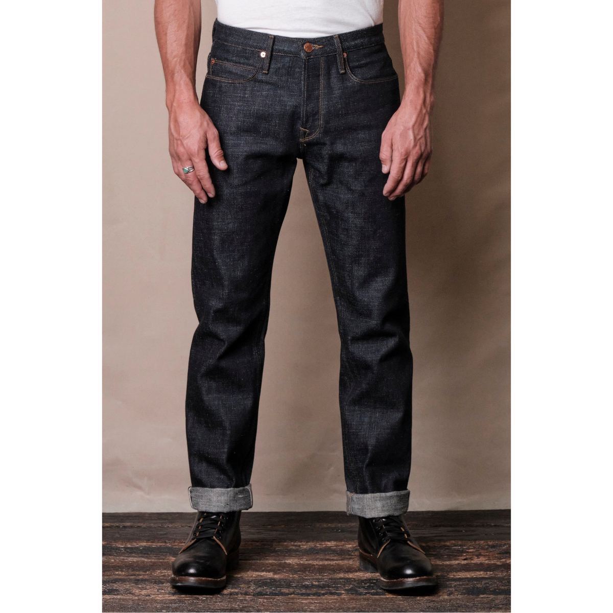 Portola Classic Taper 17 ounce Indigo Denim