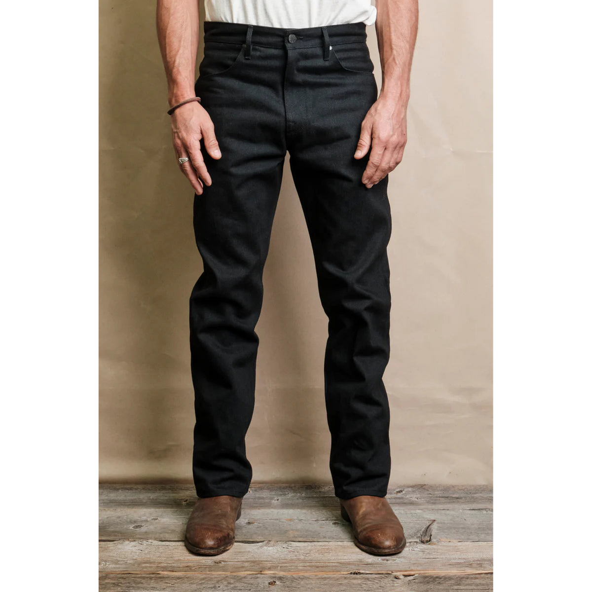 Wilkes Western raw 14.25 Ounce Black Grey