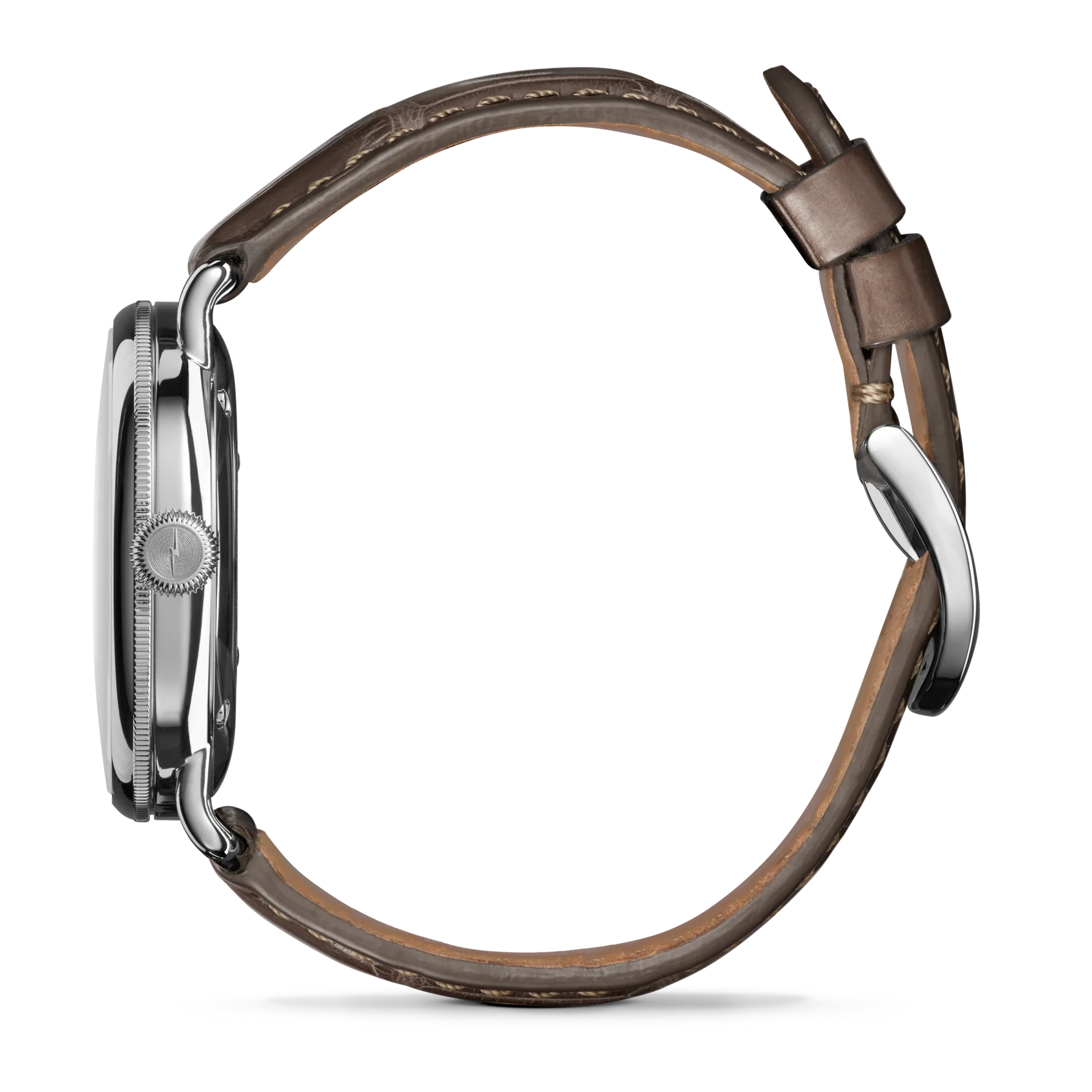 Canfield Watch 38mm - Gray Brown / Alligator Strap