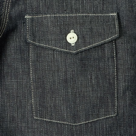 11.4 oz Indigo Double Weave Shirt