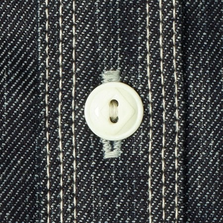 11.4 oz Indigo Double Weave Shirt