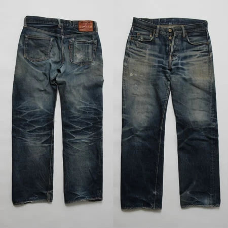 Regular Straight Denim Pants 400-R