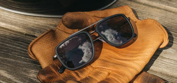 Grant: Matte Black // Walnut - Grey Tint Polarized