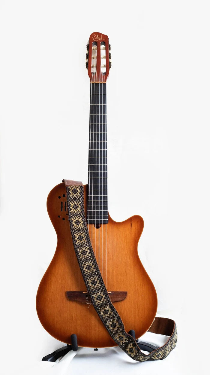 Handmade Beaded Guitar Strap